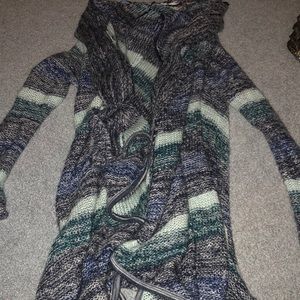 Striped Knit Cardigan!